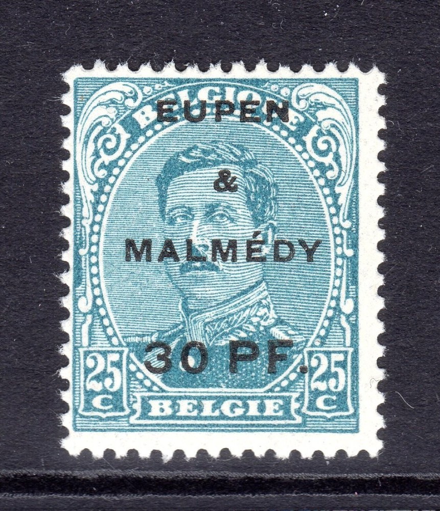 Germany, Belgium Occupation Scott #1N22 F/VF MNH 1920 30 Pfg Eupen & Malmedy