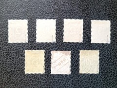Germany #585 /#592 Used, 7 Diff 1948 Overprints, Expertized, Scott Value $189.00