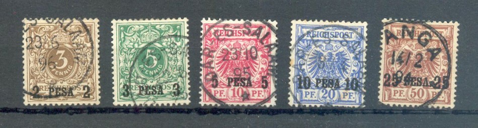 Doa 1-5 Set Embossed 200EUR (72504)