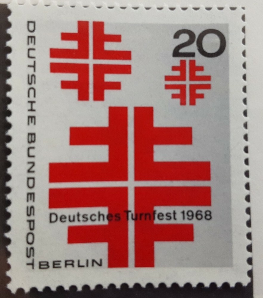 Germany West Berlin 1968 – Athletics Festival MNH stamp SG B315