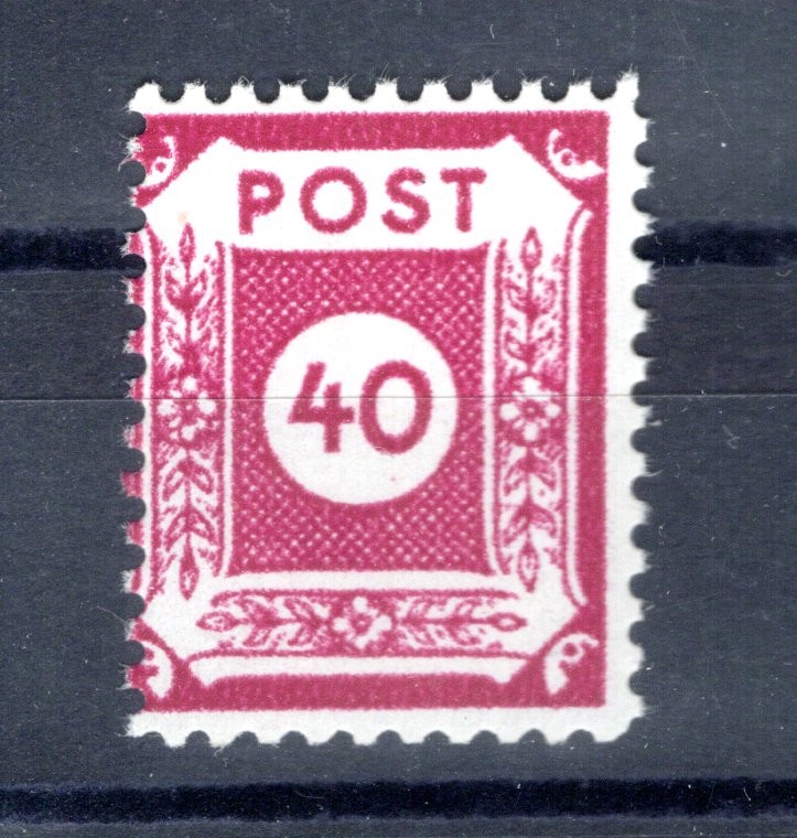 SBZ POSTMEISTER 50DII Mint BPP 45EUR (GA4900) MNH Impeccable