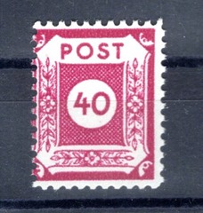 SBZ POSTMEISTER 50DII Mint Never Hinged POSTFRISH BPP 45EUR (GA4900