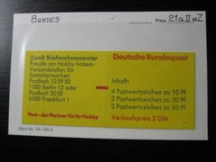 GERMANY Mi. #MH 21a II mZ scarce mint MNH stamp booklet! CV $18.00