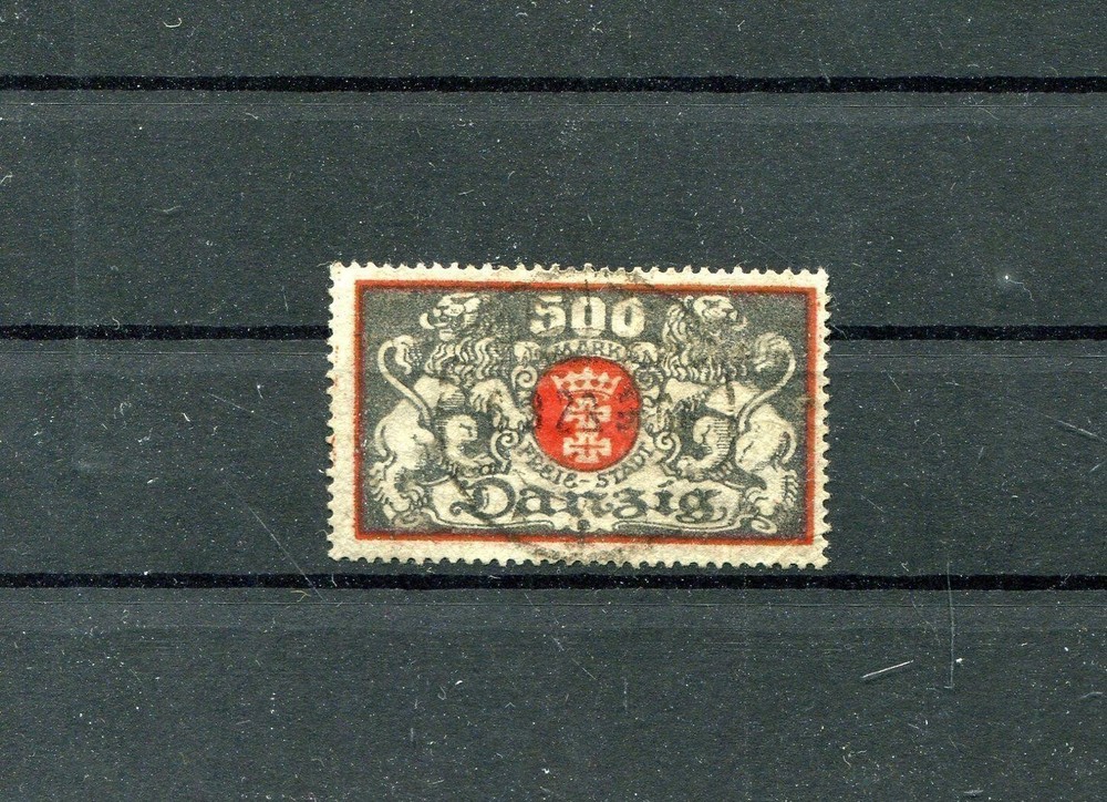 Danzig No. 120 Canceled Coat Of Arms (#95675)