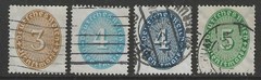 Germany 1927 / 1933 complete set official issues used $ 95.00