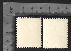 (AOP) Germany WWI WELTKRIEG 1914 poster stamps (2) OSKAR POTIOREK F.Z.M. MNH