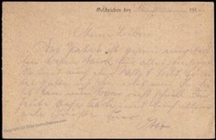 Germany WWI 1915 Navy SMS Prinzregent Luitpold MSP139 Feldpost Cover 75505