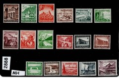 MH stamp collection 1936 – 1940 Winter relief Third Reich WWII Germany #2888