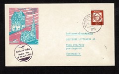 4 GERMANY (FEDERAL REPUBLIC) – 1962 Lufthansa First Flight Nürnberg–Wien Airmail