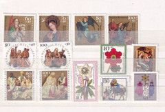 Bundesrepublik MNH ** Lot Christmas issues