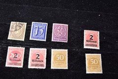 GERMANY 6 1920’S INFLATION – S O13+O20+S 170+269-270 USED+MH