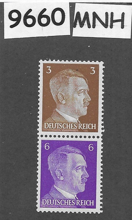 MNH stamps 1941 Adolf Hitler Sc 507a & 510a Third Reich era Germany #9660