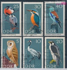 Stamps DDR 1967 Mi 1272-1277 (complete issue) fine used / cancelled 19 (10473965
