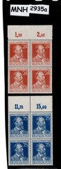 MNH Stamp block set 1947 Germany Sc 578-579 Heinrich von Stephan #2935a
