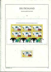 FRG 1960 – 1990 Canceled Collection In Leuchtturm Unfolded Print Album