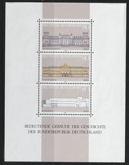 Germany 1986 Sc # 1466 Reichstag s/s MNH OG