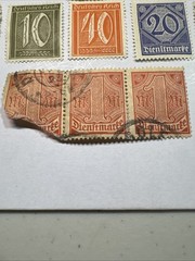 Lot of 100+ Germany 1922-23 Hyperinflation Millionen Milliarden Dienstmarke
