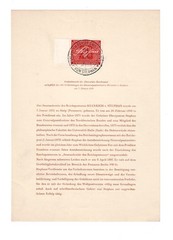 ETB – Berlin / BRD – Berlin – Complete Binder – 1956 to 1959 – 43 Sheets