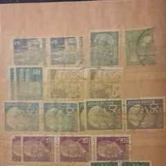 Germany & Colonies Used Stamps Lot DDR Bundespost Reich Handstamped Multi-Color