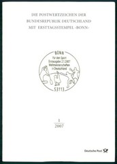 GERMANY FOLDER 2007/01 SPORT HANDBALL-WM HALLE/SAALE