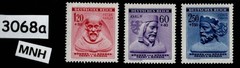 MNH Stamp set B17-B19 Winter Relief 1943 Third Reich occupation of BaM #3068a