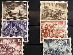 GERMANY – DEUTSCHES REICH WWII – 1943 – WEHRMACHT I – Hero Memorial Day – MNH