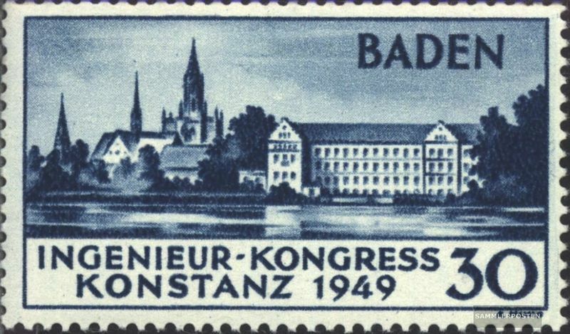 Franz. Zone-Baden 46I MNH 1949 Constance
