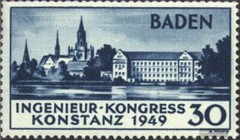 Franz. Zone-Baden 46I MNH 1949 Constance