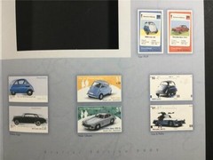 GERMAN POST ART-EDITION 2002/41 2289/2293 AUTOS OLDTIMER CARS VW BEETLE