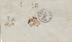 Cover Germany 1888 Wurtt Post Wurttemberg Local