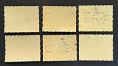 Travelstamps: 1943 Germany Stamps Sc# B231-B236 Hitler 54th Birthday Set MOGH