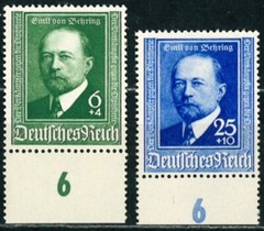 GERMANY GERMAN EMPIRE 1940 Emil von Behring – UNUSED