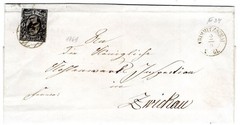 Sachsen 8 On Cover From CRIMMITSCHAU To ZWICKAU (GA0205
