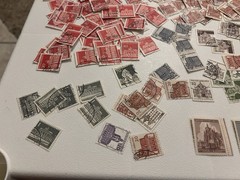GERMANY STAMPS ARCHITECTURE CASTLES DEUTSCHES REICH, BUNDESPOST