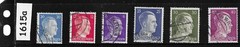 Adolf Hitler stamps 1941 issues Third Reich era Germany during WWII $1615a