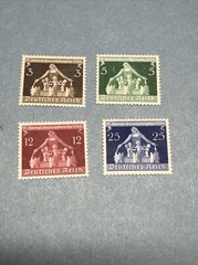 GERMANY 3rd.REICH 1936. Sc.#473-476 Municipalities Congress ( Lot 29 File 10)
