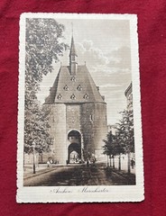 WW1 WWI Imperial German Deutsches Reich Aachen Castle photo postcard Unused