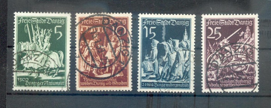 Danzig 302/5 Stamped Set (Example Image) Y71261