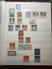 6 Pages East Germany DDR Stamps 1949-1989 Lighthou1se Album Used Mint Few Covers