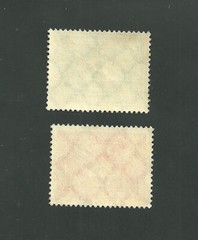 Vintage Germany Scott #345 & 346 Set of 2 MNH Mint Never Hinged Postage Stamps