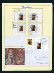 Federal Republic of Germany Michel number 2492 – corners stamped