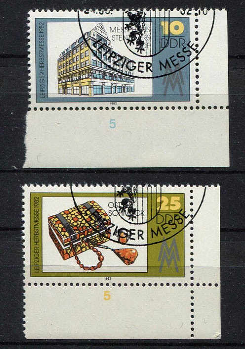 Germany – DDR : Leipzig Fair set from 1982 – used