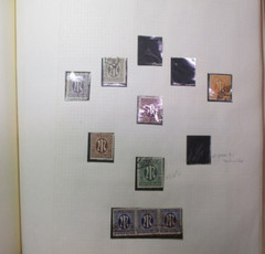 Germany Post War Stamps Album, Allied Military, MNH, MH, Used