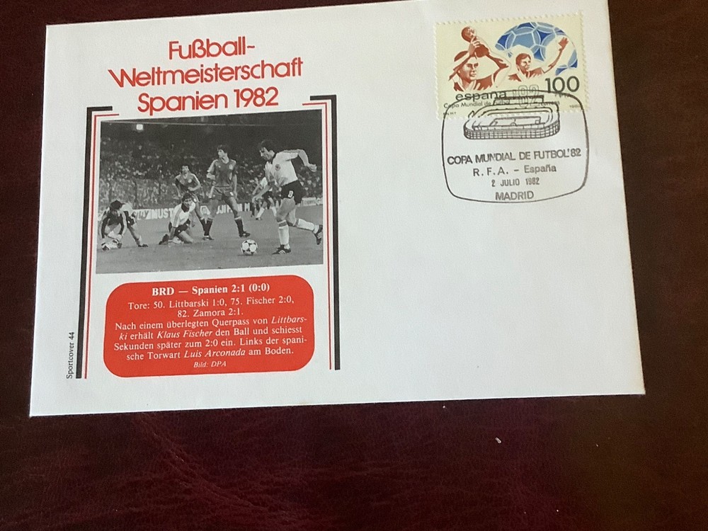 1982 Spain -World Cup – FuBball Sport-cover -rare no. 44