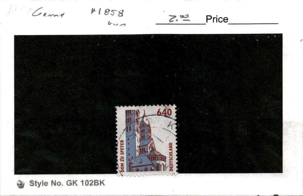 Germany, Postage Stamp, #1858 Used, 1994 Historic Sites (AC)