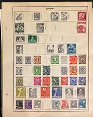 Germany, DDR, & German States Stamp Collection Album Pages Mint & Used ZAYIX