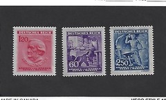 MNH Stamp complete set / Richard Wagner / 1943 Issues / Third Reich / MNH Opera