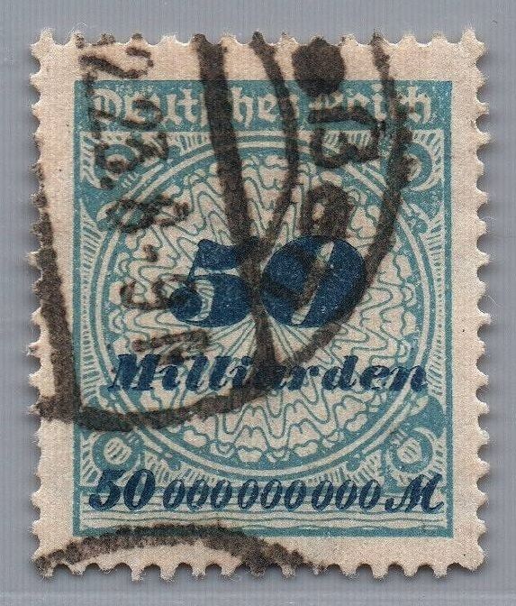 German Reich Michel No. 330 A stamped and tested