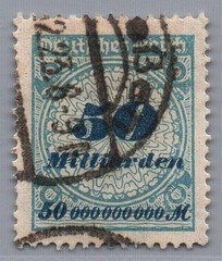 German Reich Michel No. 330 A stamped and tested
