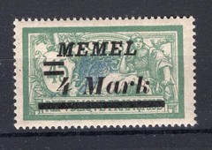 Memel 91I ABART MNH Mint BPP ** BPP Signature